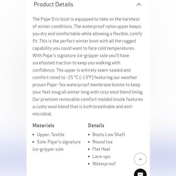 MENS PAJAR ERIC BOOT - Picture 13 of 13